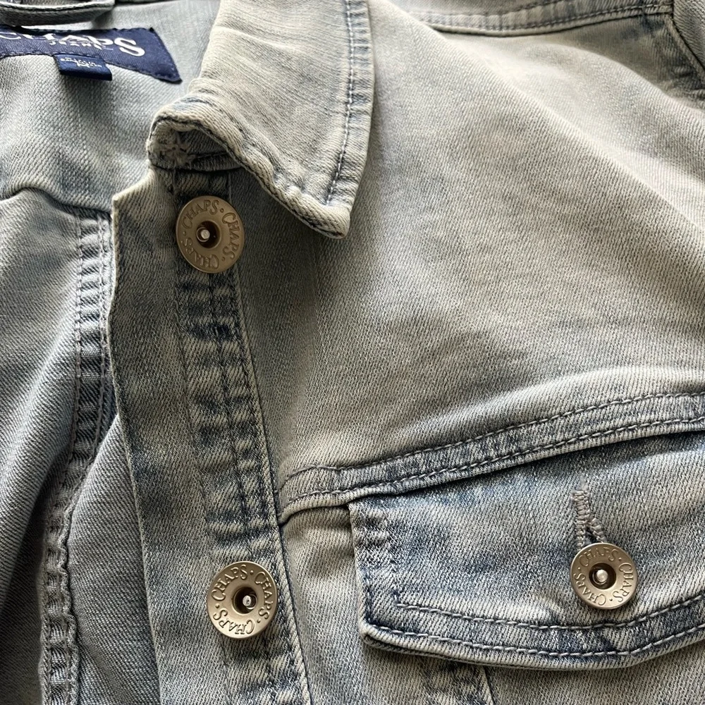 Chaps Jean Jacket - Picture 4 of 6